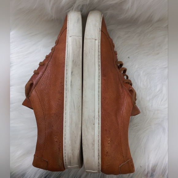 Common Projects Men's Brown Leather Sneakers - Picture 5 of 14